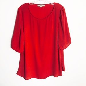 LOFT Short Sleeve Blouse